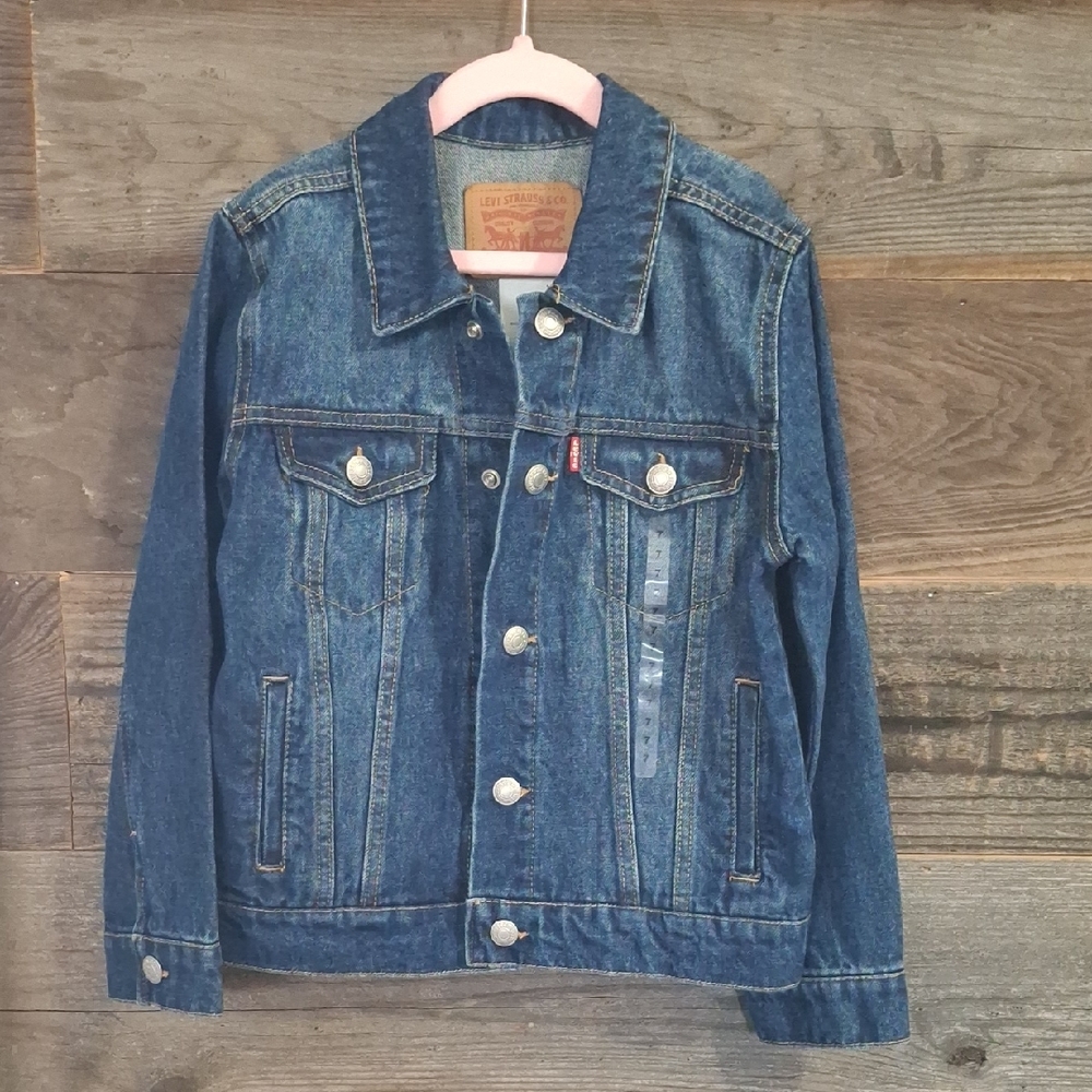 Girls Levi's Dark Blue Denim Jacket D